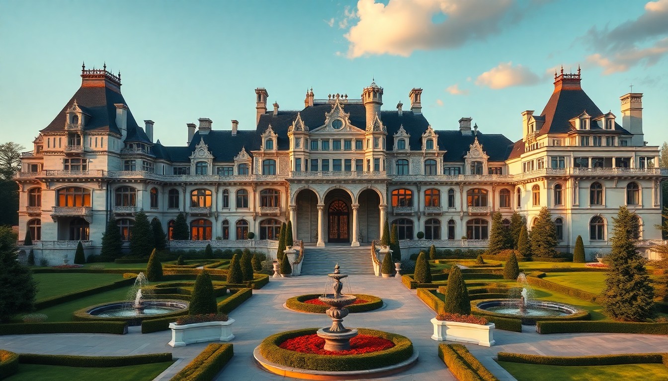 信子の実家は33億円の豪邸でお城のよう！